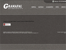 Tablet Screenshot of gramafal.com